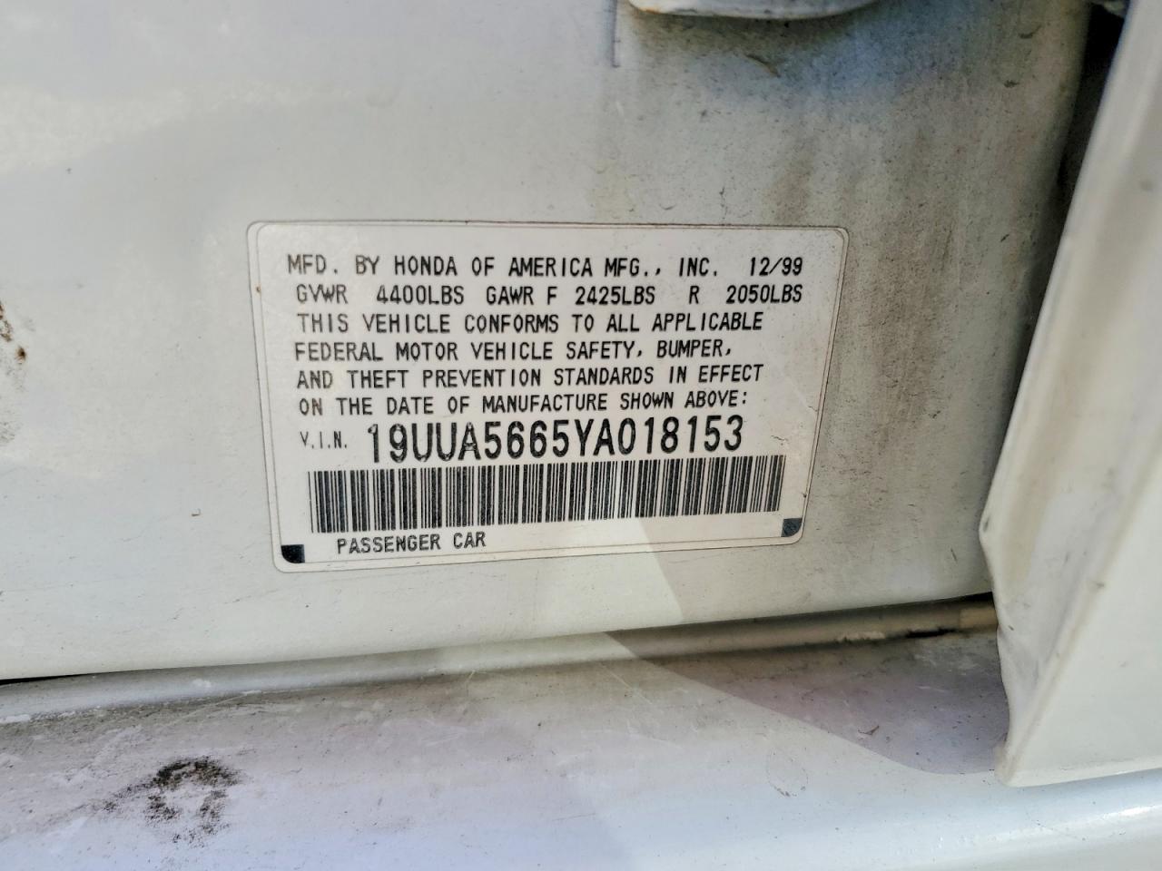 2000 Acura 3.2 tl