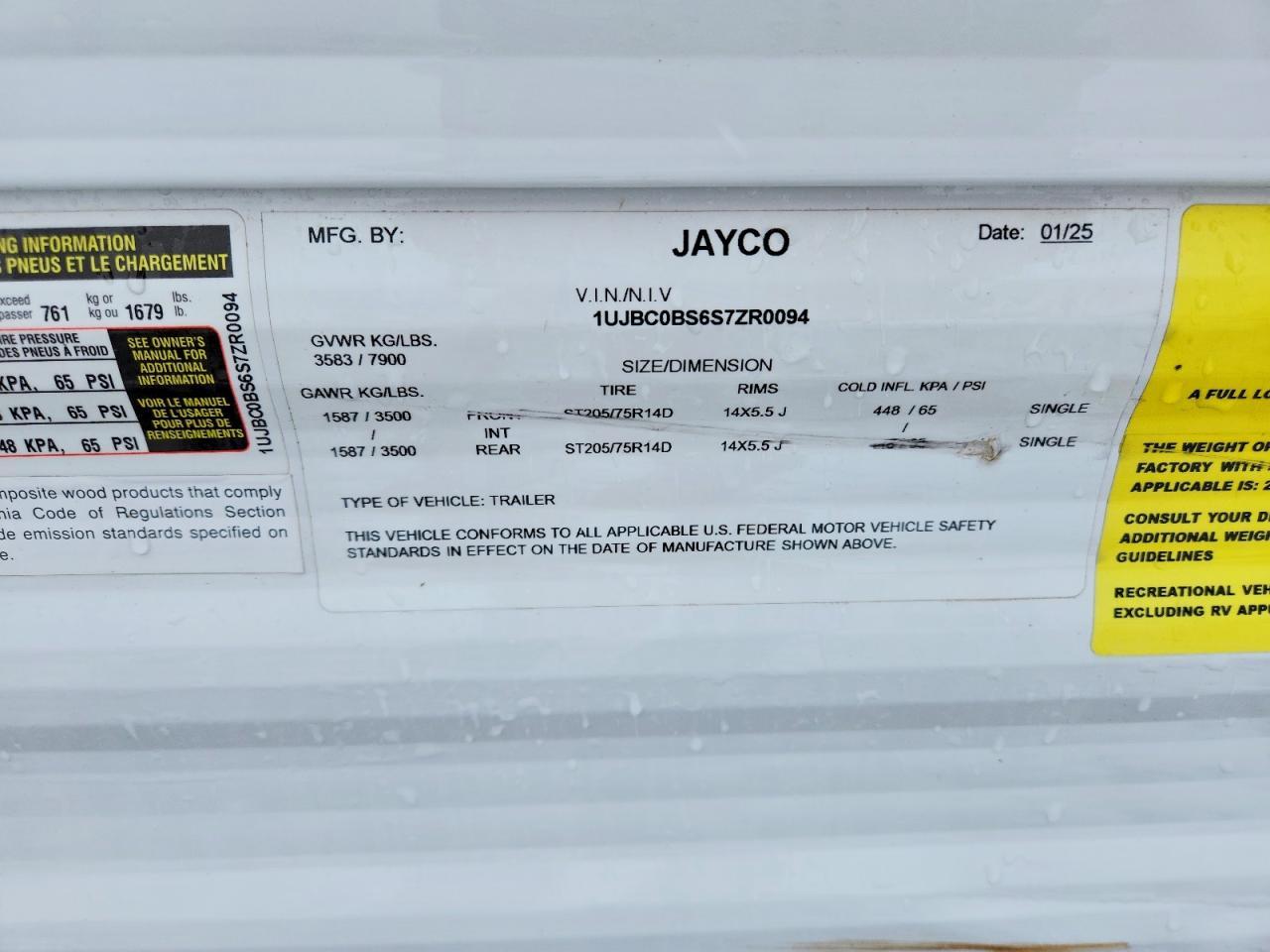 2025 Jayco CO JAY Flight Camper