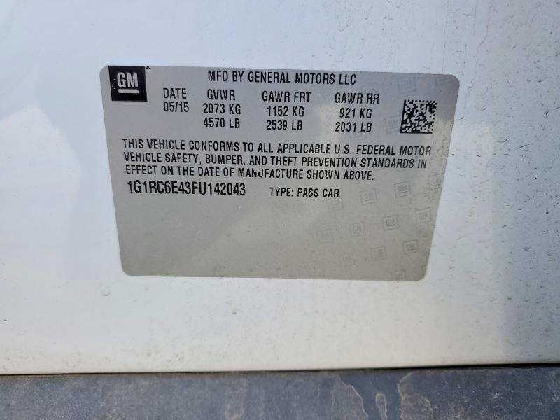 2015 Chev Volt