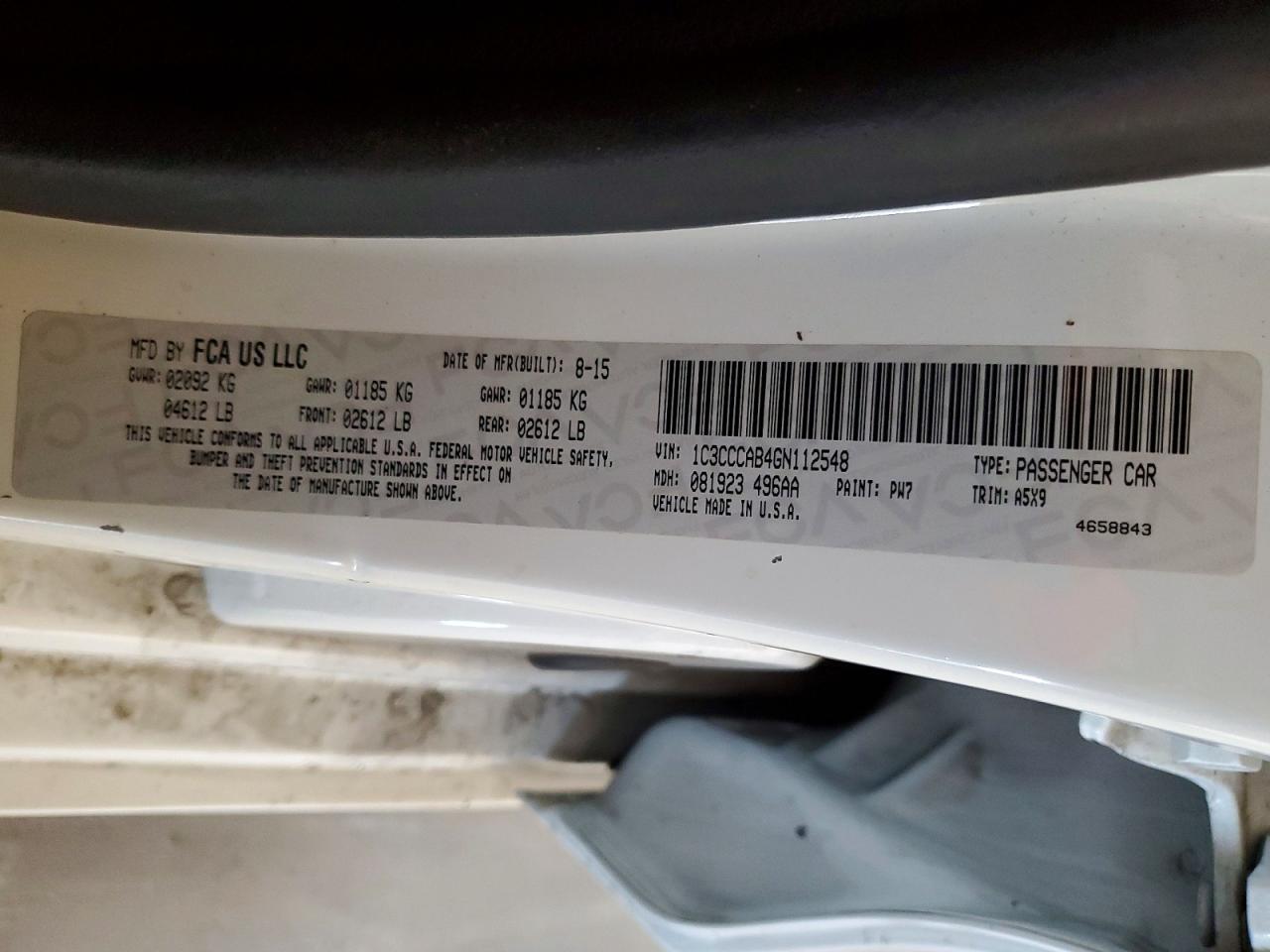 2016 Chrysler 200 Limited