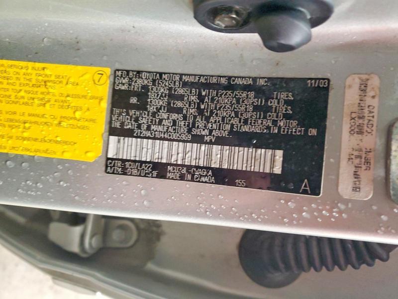2004 Lexus Rx 330 Base