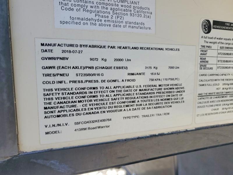 2019 Heartland Rv Camper