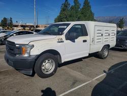 Salvage trucks for sale at Rancho Cucamonga, CA auction: 2018 Ford F150 XL