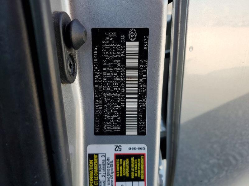 2021 Toyota Camry se