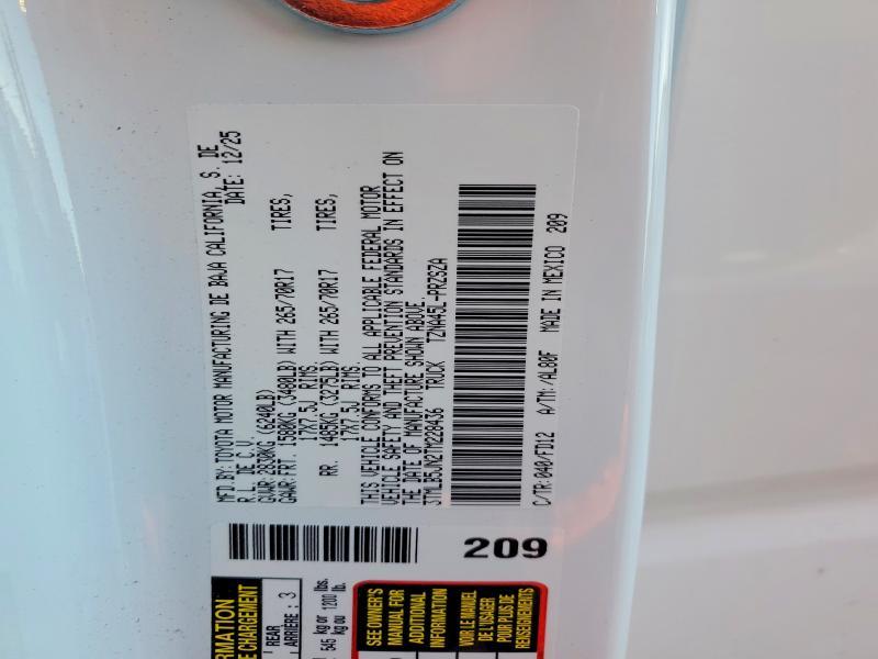 2026 Toyota Tacoma TRD OFF-Road