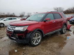 2018 Ford Explorer Limited en venta en Chicago Heights, IL