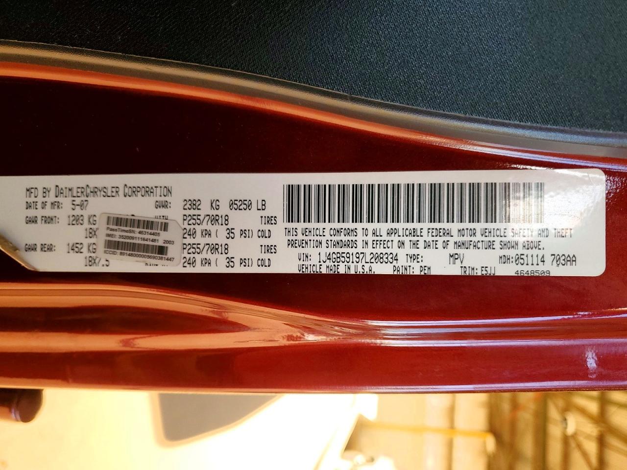 2007 Jeep Wrangler Sahara