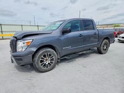 Salvage trucks for sale at Haslet, TX auction: 2024 Nissan Titan SV