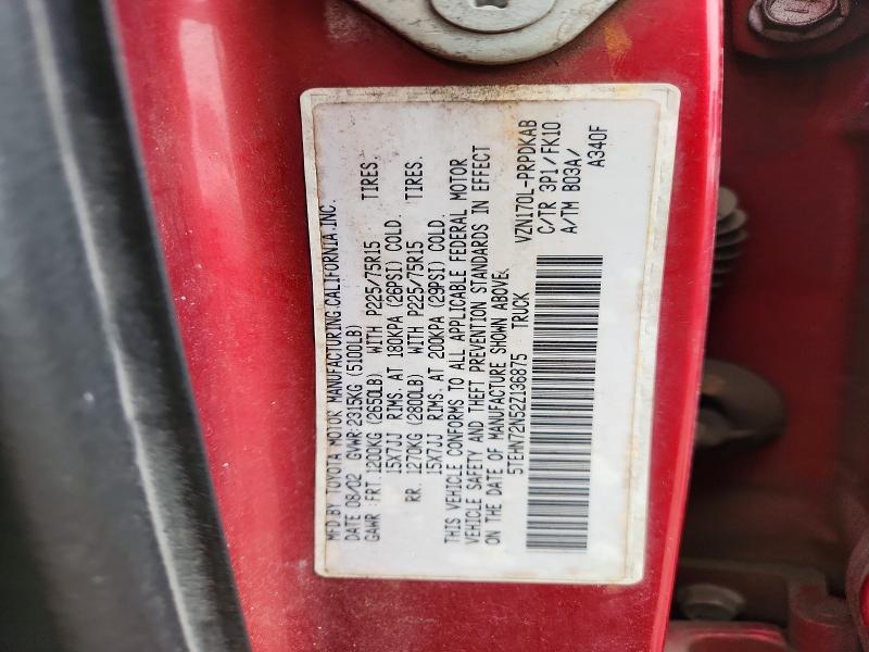 2002 Toyota Tacoma V6