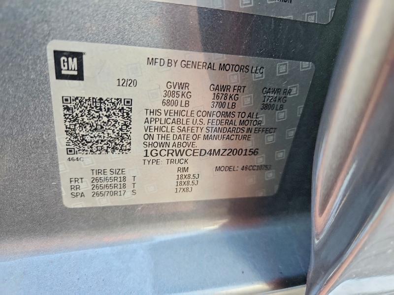 2021 Chevrolet Silverado C1500 LT