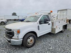 Salvage cars for sale from Copart Fresno, CA: 2020 Ford F350 Super Duty Flatbed Truck