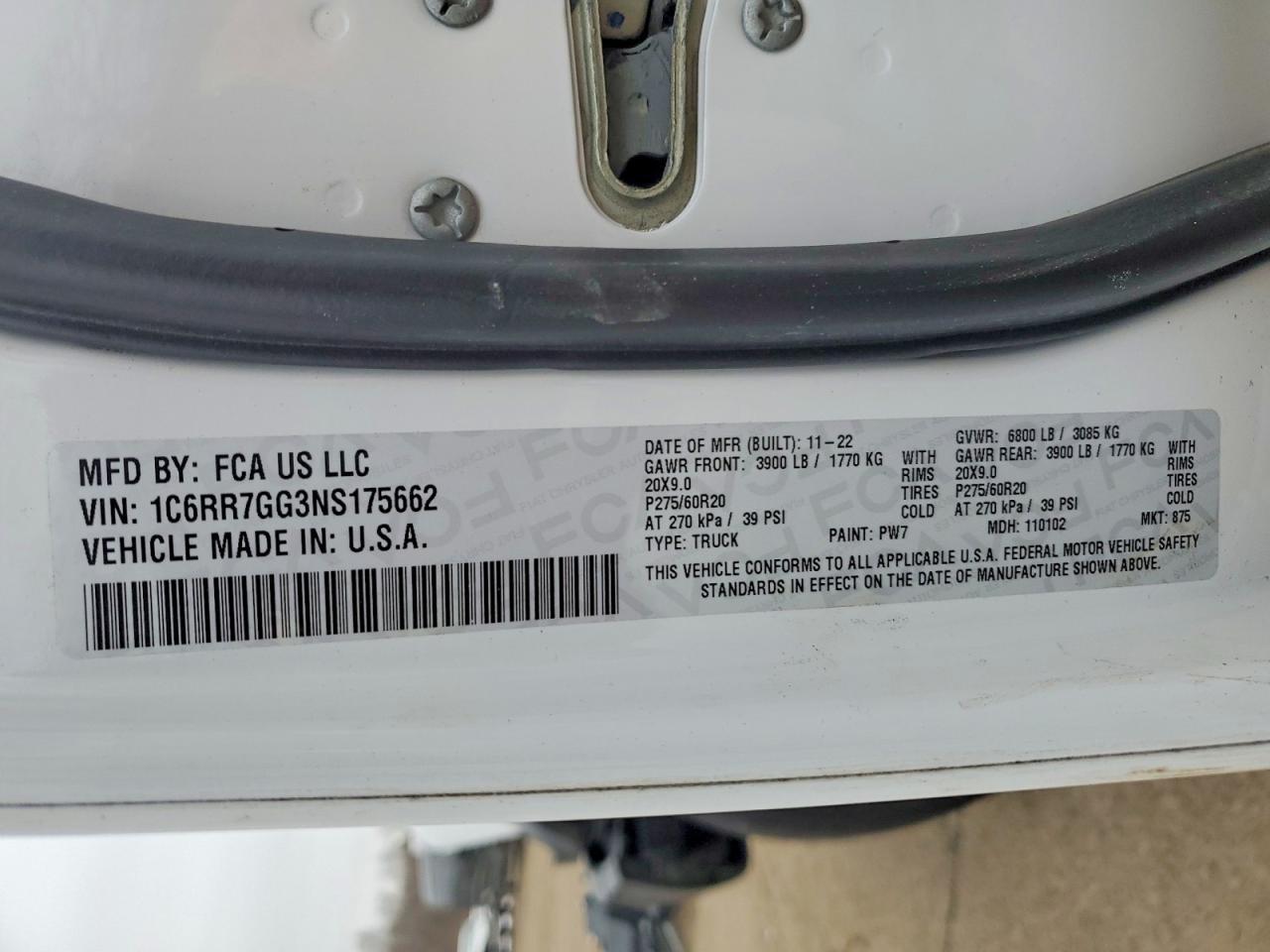 2022 Dodge RAM 1500 Classic SLT