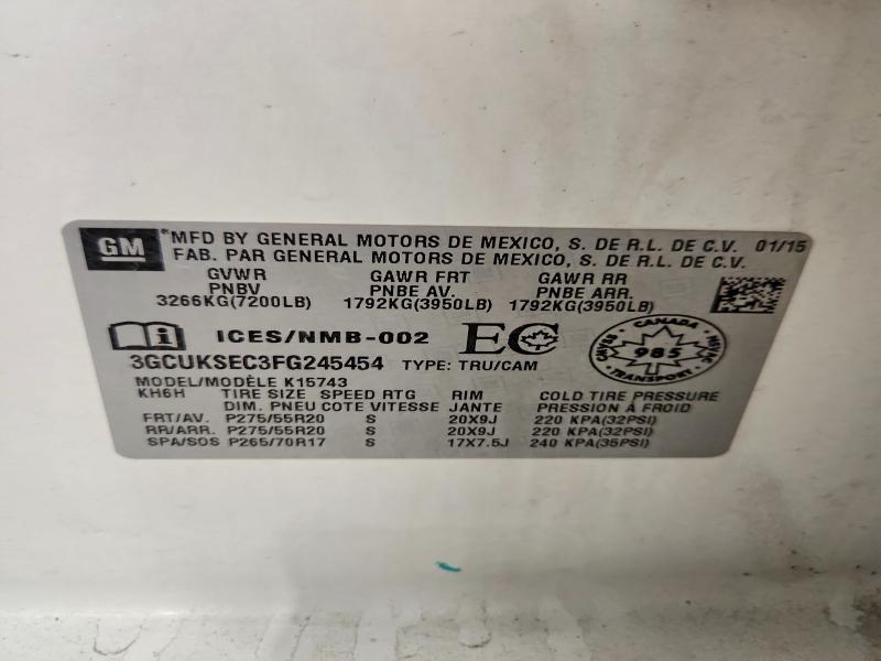 2015 Chevrolet Silverado K1500 LTZ