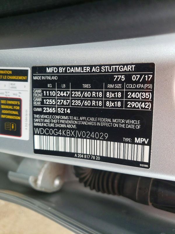 2018 Mercedes-Benz Glc 300 4matic