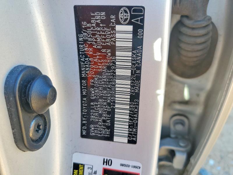 2016 Toyota Corolla s Plus