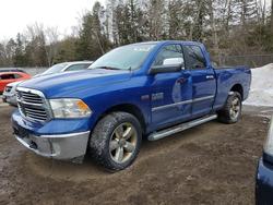 Salvage trucks for sale at Cookstown, ON auction: 2018 Ram Trucks 1500 SLT