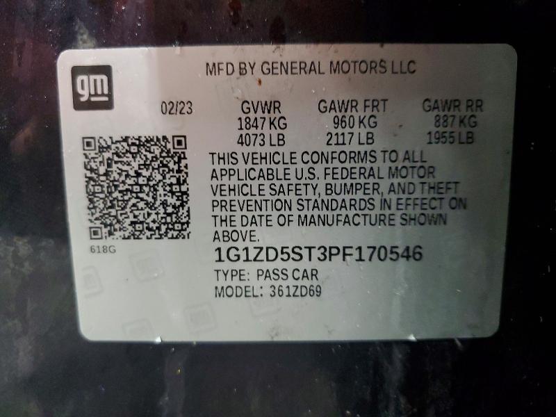 2023 Chevrolet Malibu lt