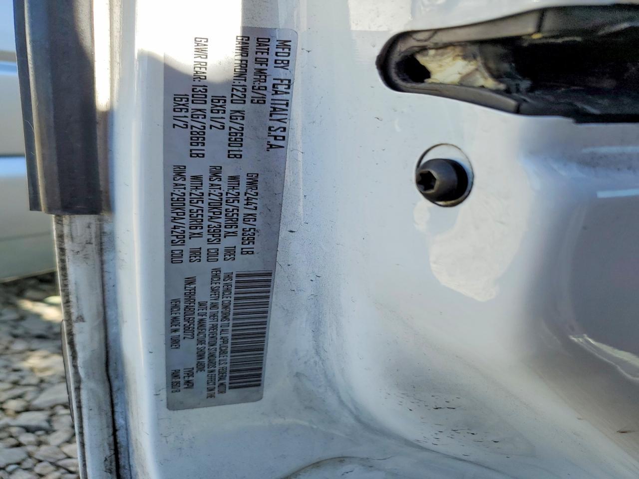 2020 Dodge RAM Promaster City Utility / Service Van