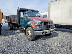 Salvage cars for sale from Copart Grantville, PA: 2000 Ford F650 Super Duty Flatbed Truck