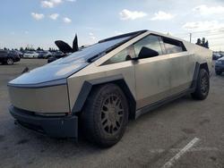 Salvage trucks for sale at Rancho Cucamonga, CA auction: 2024 Tesla Cybertruck