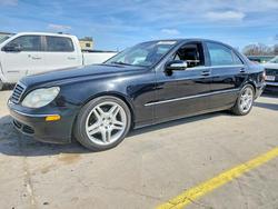 Salvage cars for sale from Copart Wilmer, TX: 2004 Mercedes-Benz S 500
