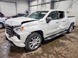 Salvage trucks for sale at Ham Lake, MN auction: 2022 Chevrolet Silverado K1500 High Country