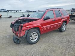 Jeep salvage cars for sale: 2004 Jeep Grand Cherokee Laredo