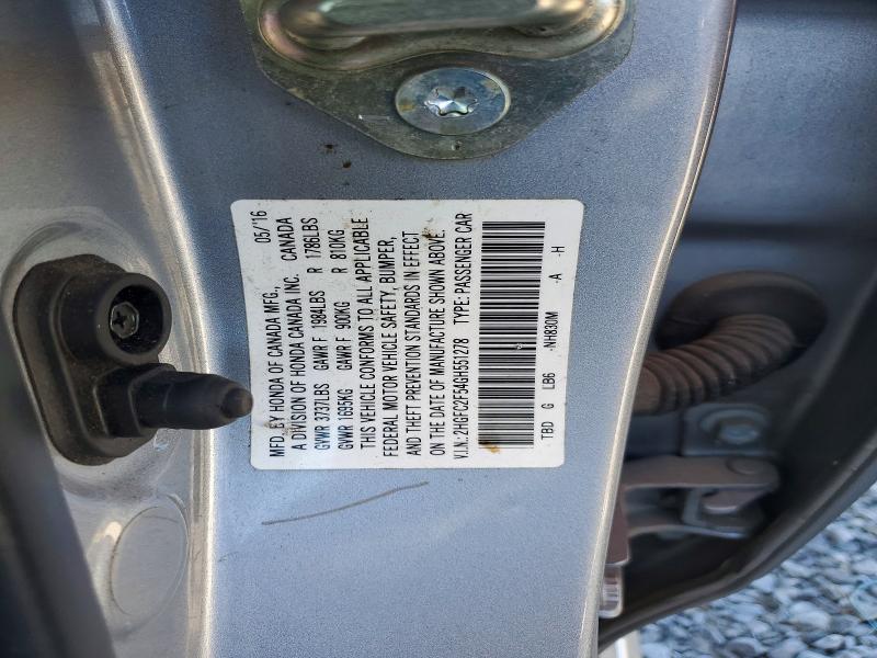 2016 Honda Civic lx