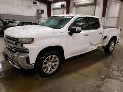 Chevrolet Silverado salvage cars for sale: 2019 Chevrolet Silverado K1500 LTZ