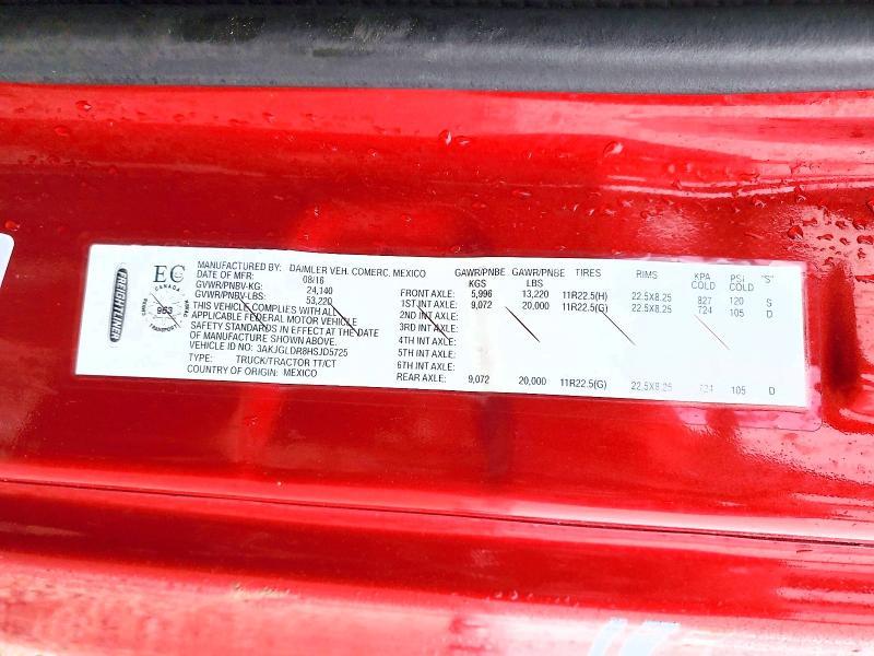 2017 Freigliner 2017 Freightliner Cascadia 125 Semi Truck