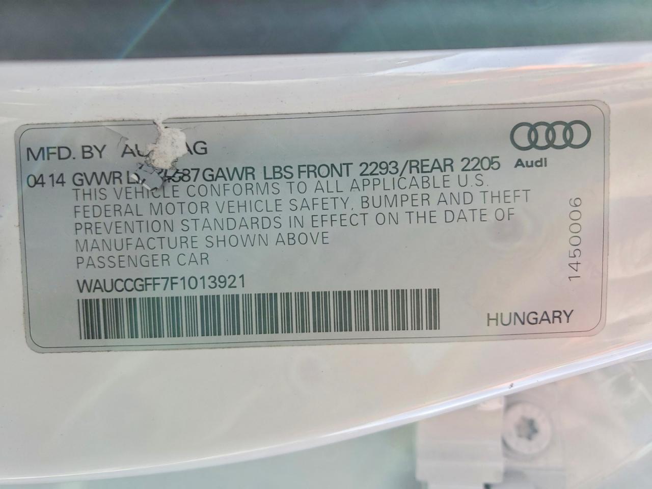 2015 Audi A3 Premium Plus
