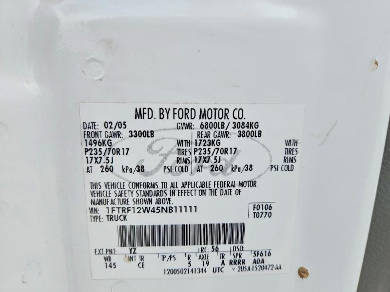 2005 Ford F150