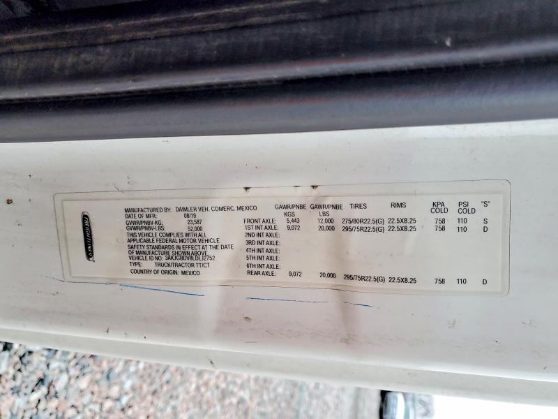 2020 Freightliner Cascadia 1-Semi Truck