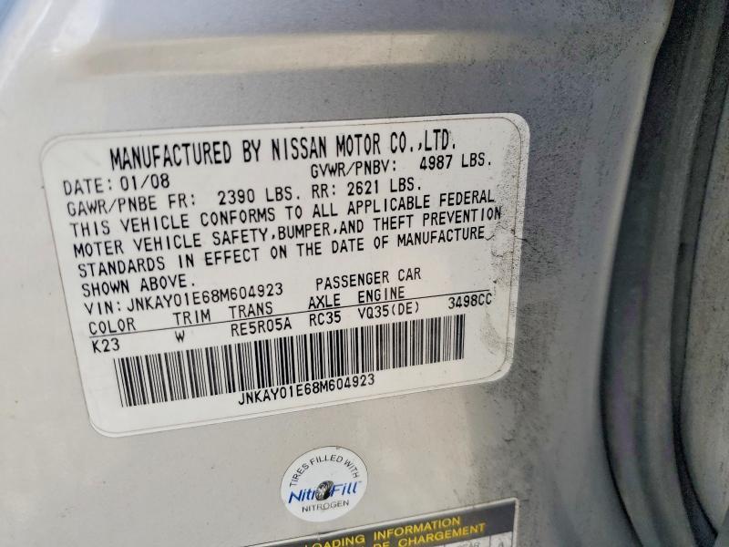 2008 Infiniti M35 Base