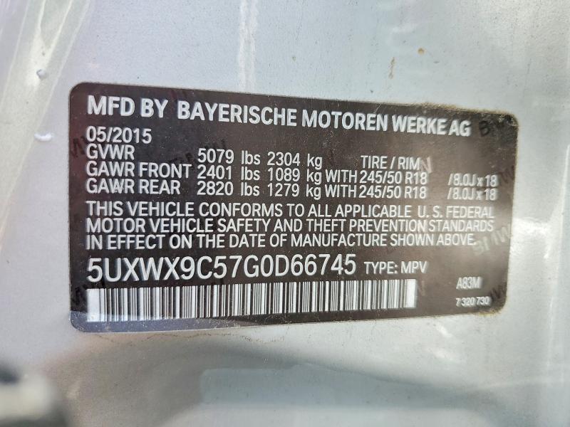 2016 BMW X3 Xdrive28i