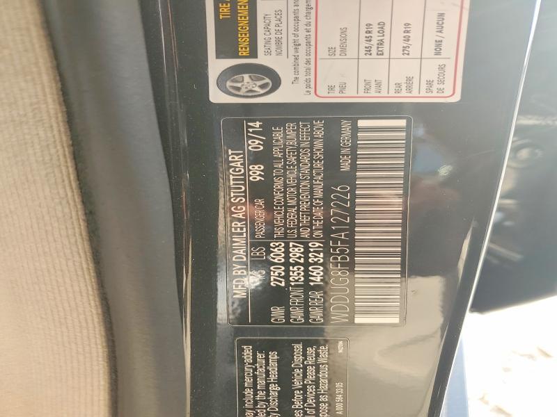 2015 Mercedes-Benz S 550 4matic