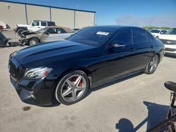 Mercedes-Benz E-class salvage cars for sale: 2018 Mercedes-Benz E 300