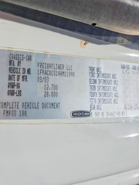 2004 Freigliner 2004 Freightliner Business Class M2 Crane Truck