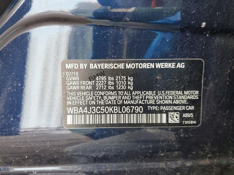 2019 BMW 430xi Gran Coupe