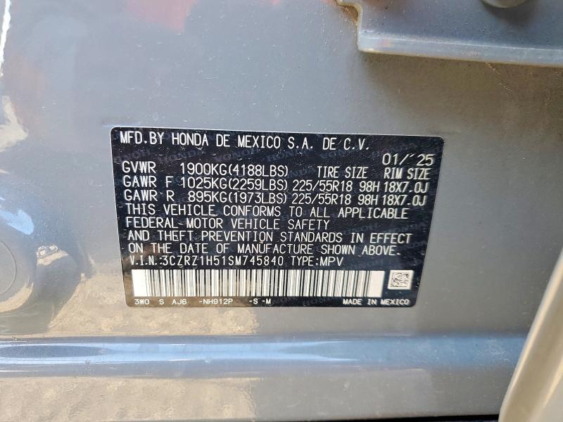 2025 Honda Hr-v Sport