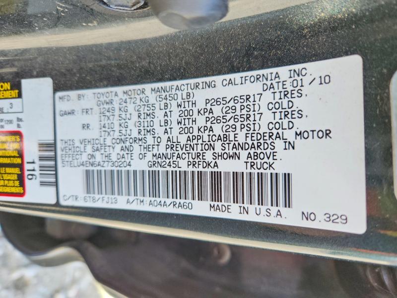 2010 Toyota Tacoma V6