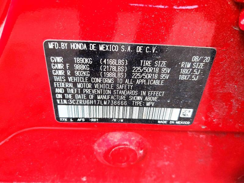 2020 Honda Hr-v Sport