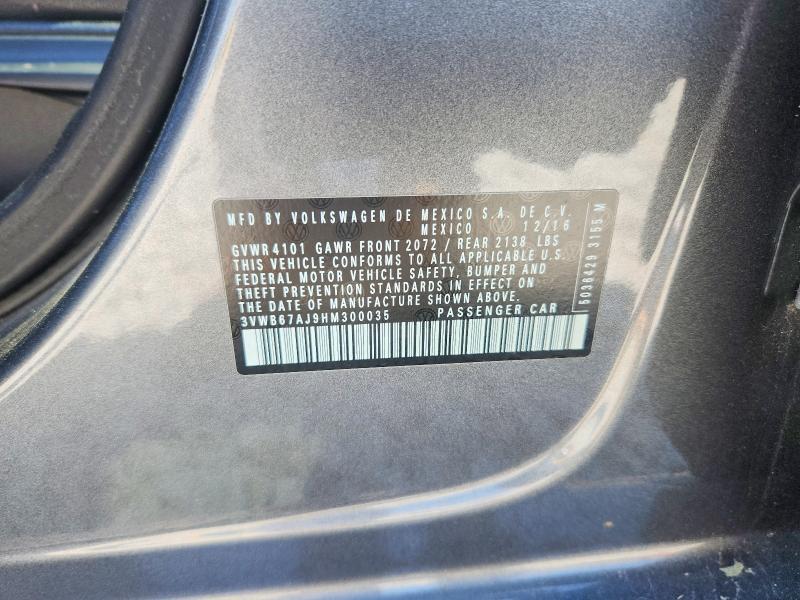 2017 Volkswagen Jetta se