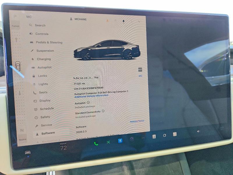 2022 Tesla Model s