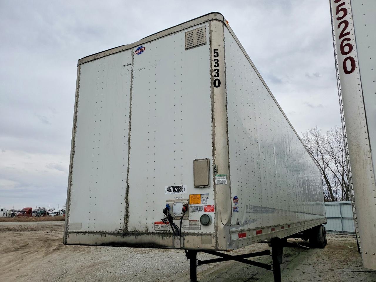 2021 Utility VS2DX DRY Van Trailer