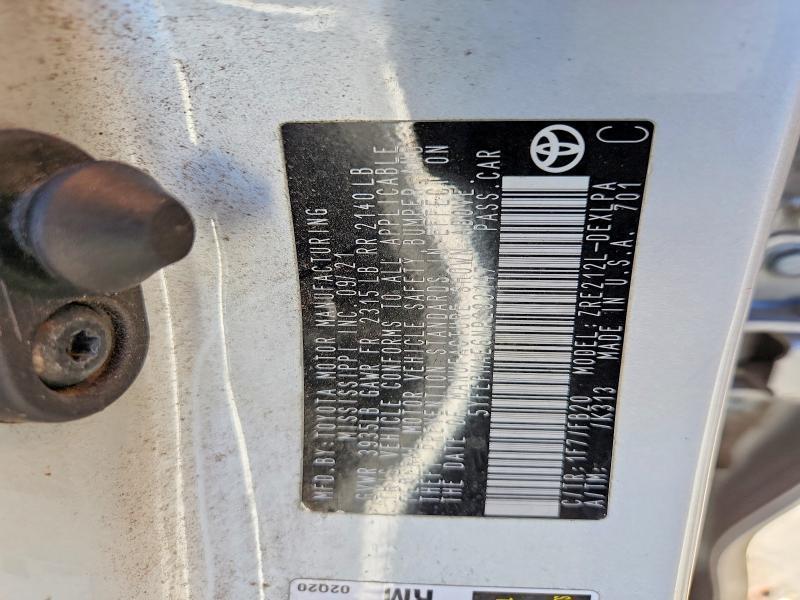 2022 Toyota Corolla le