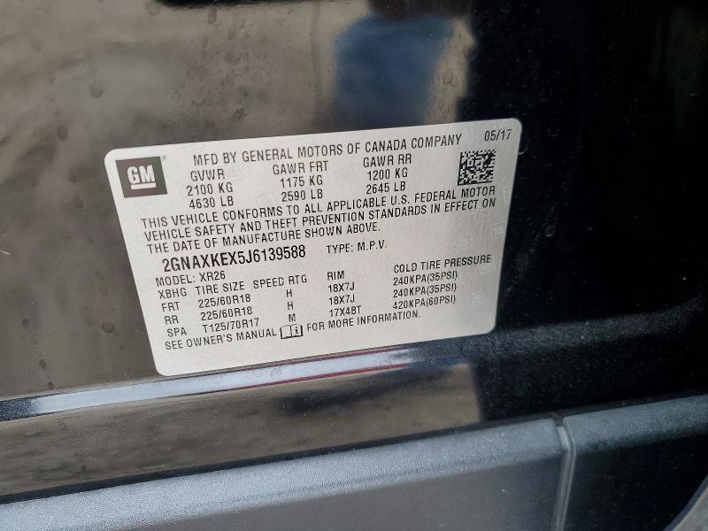 2018 Chevrolet Equinox lt