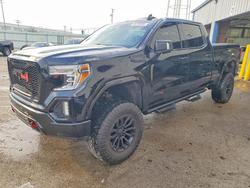 Salvage trucks for sale at Chicago Heights, IL auction: 2021 GMC Sierra K1500 AT4