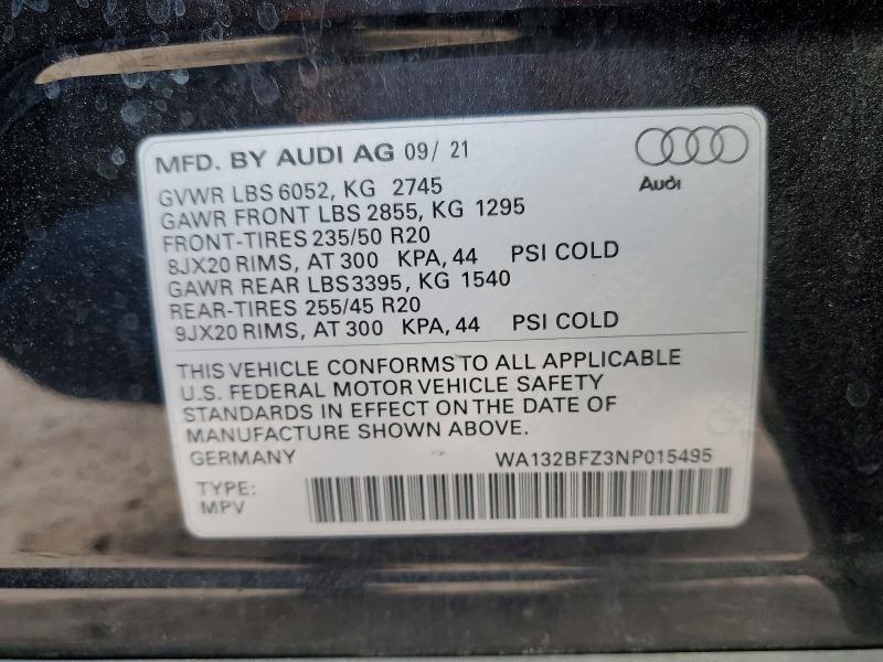 2022 Audi Q4 E-tron Sportback Prem Plus s Line