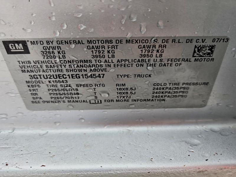 2014 GMC Sierra K1500 SLE
